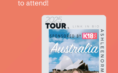 Win a K18 Ticket + Learn from Ashlee Norman!