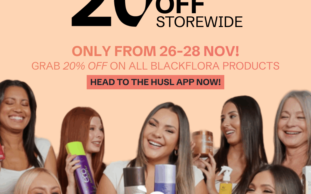 BLACKFlora: 20% Off Floractive Is HERE