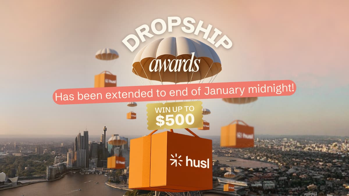 HUSL Dropship Awards Extended – Earn More This Holiday!