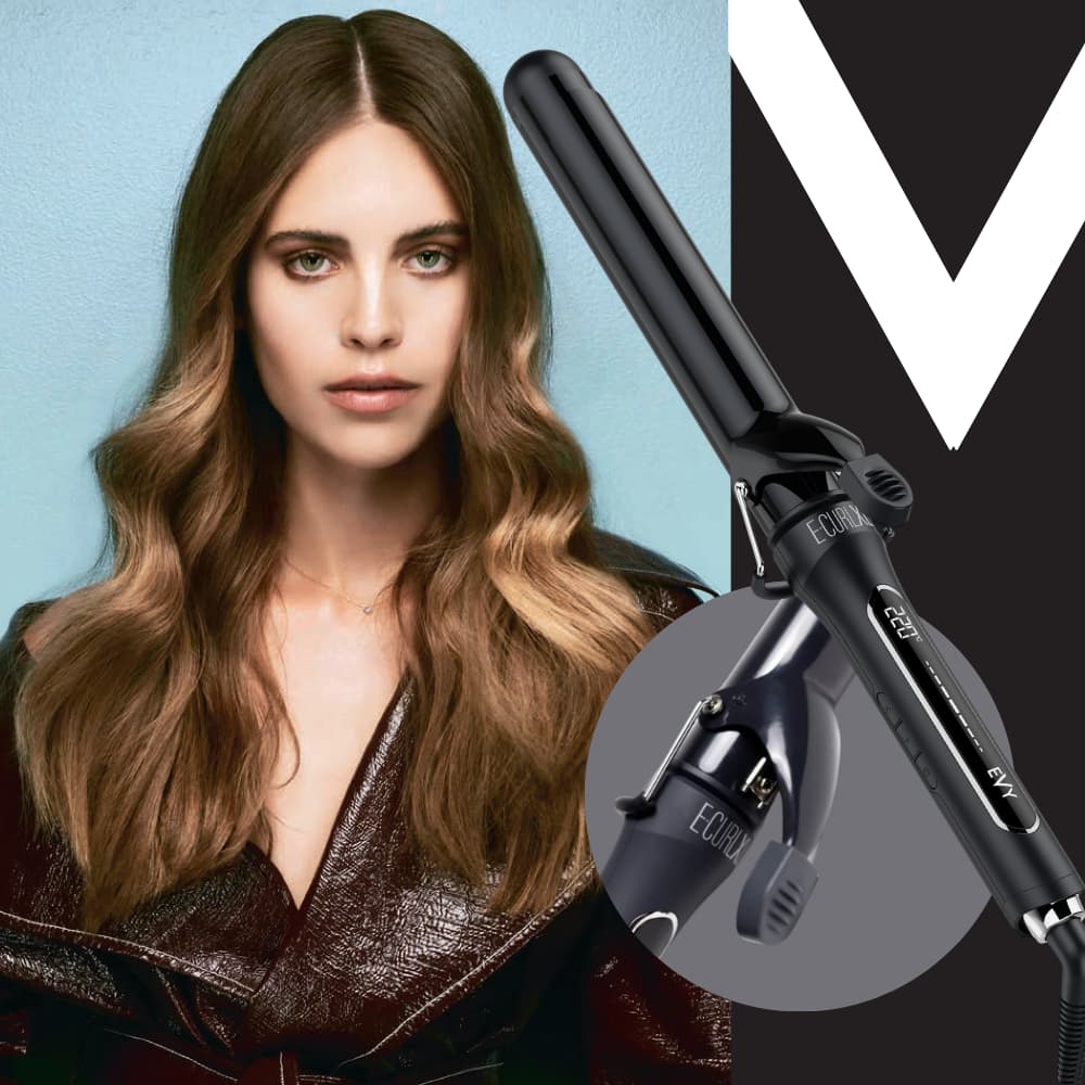 Evy_E-Curl XL Professional Curling Tong