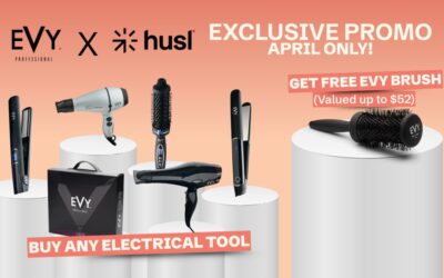 EVY x HUSL Promo Exclusive! Free EVY Brush Promo