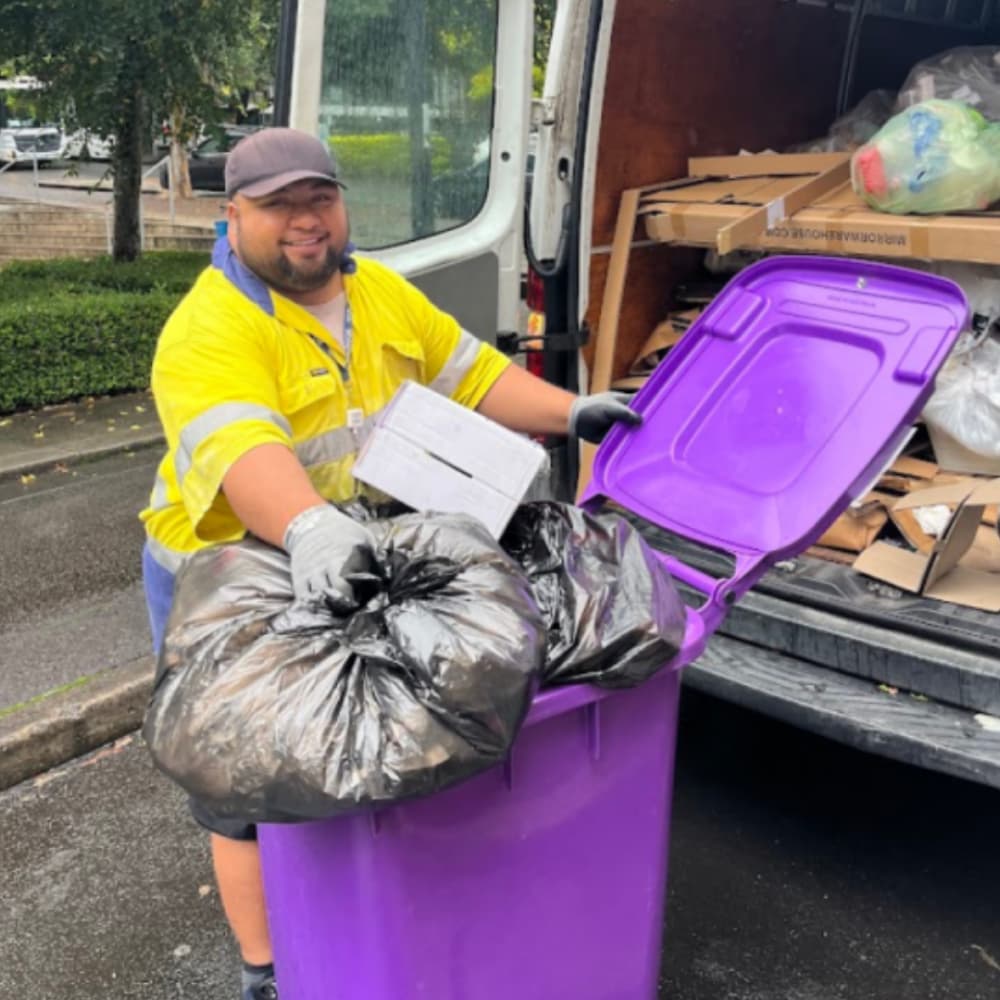 Step 2 — We collect and recycle