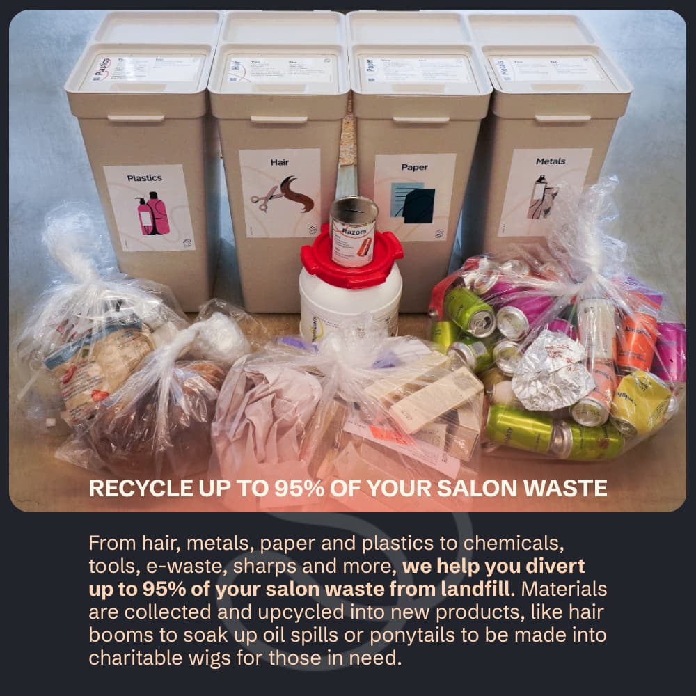 Sustainable Salons Recycle