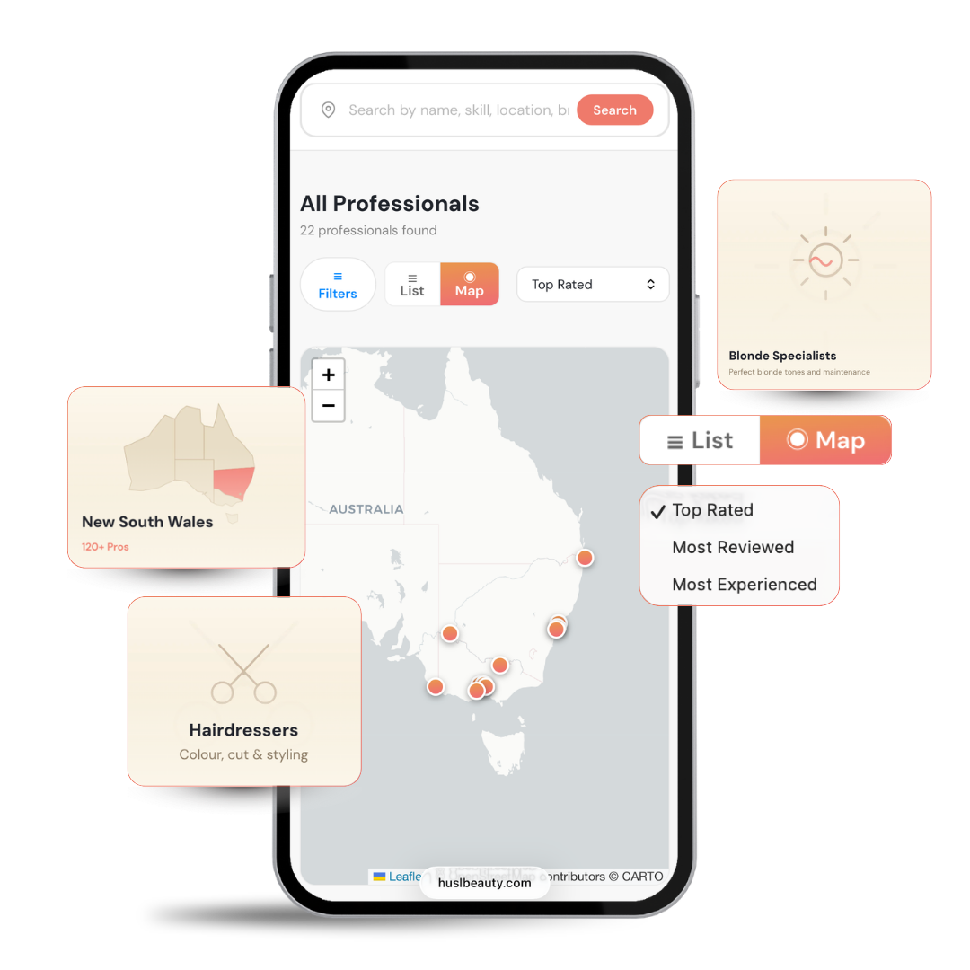 product selling page on unwritten free app software for independent hairdressers